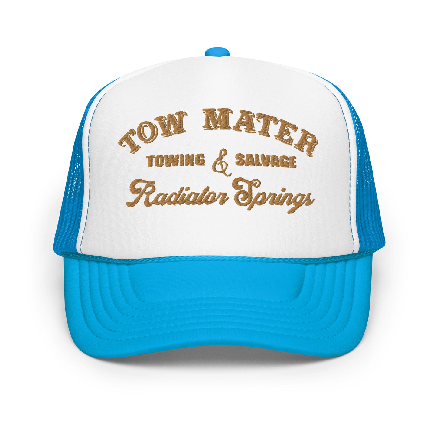 Tow Mater - Towing & Salvage Hat (Embroidered Foam trucker hat)