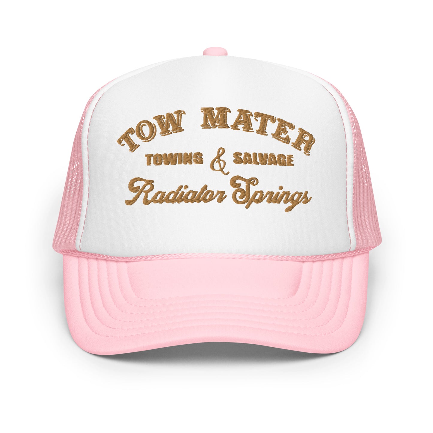 Tow Mater - Towing & Salvage Hat (Embroidered Foam trucker hat)