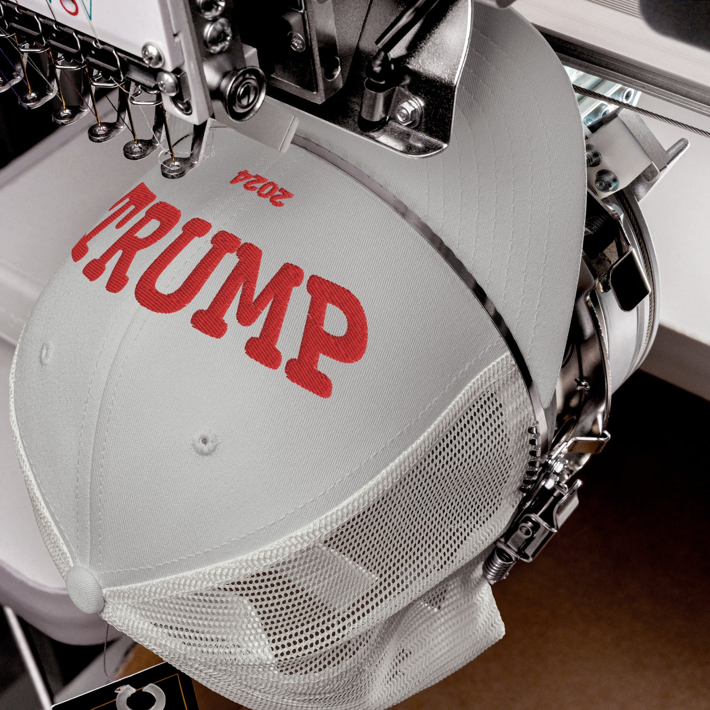 Trump Upside Down Hat (Embroidered Trucker Cap)