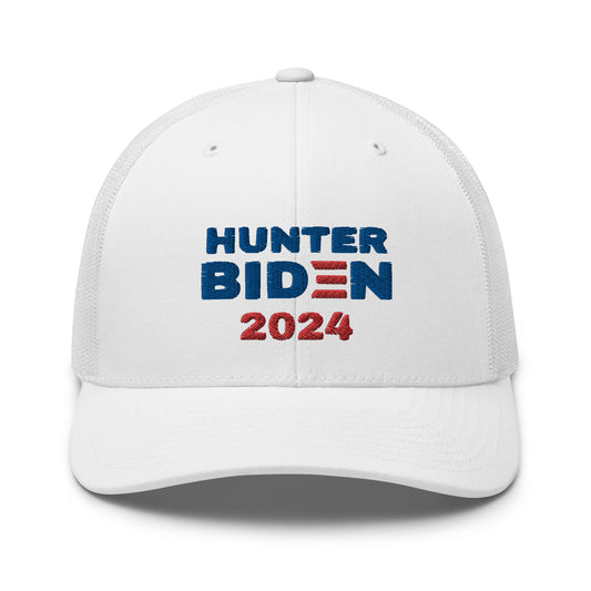 Hunter Biden 2024 Hat (Embroidered Trucker Cap)