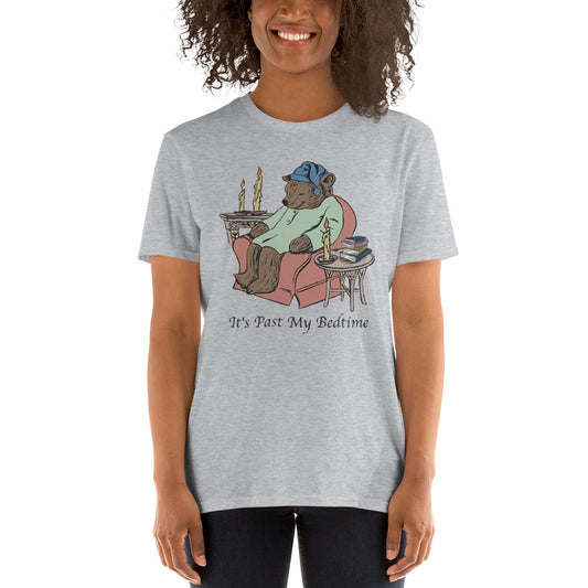 It's Past My Bedtime Funny Humor Bedtime Short-Sleeve Unisex T-Shirt