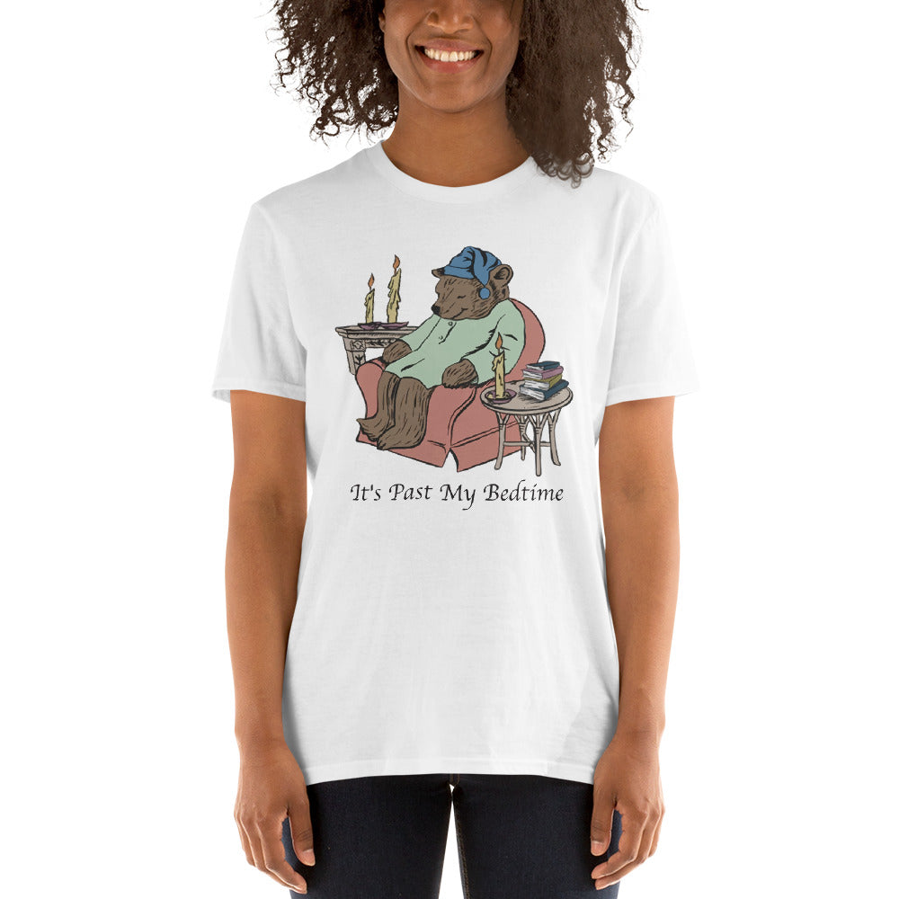 It's Past My Bedtime Funny Humor Bedtime Short-Sleeve Unisex T-Shirt