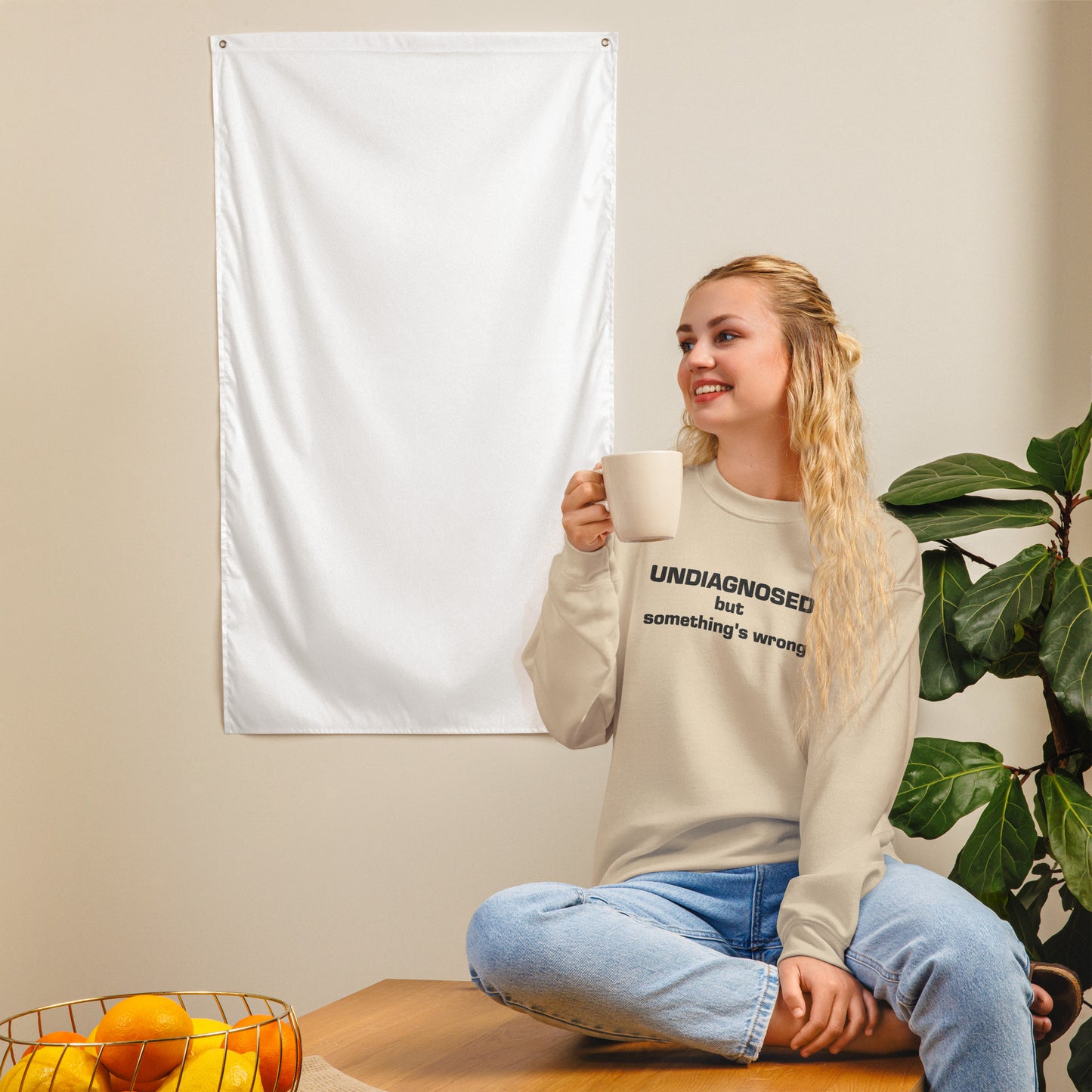 Undiagnosed Embroidered Sweatshirt