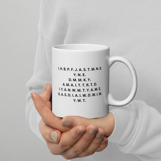 I Have Brought Peace, Freedom, Justice, and Security Mug